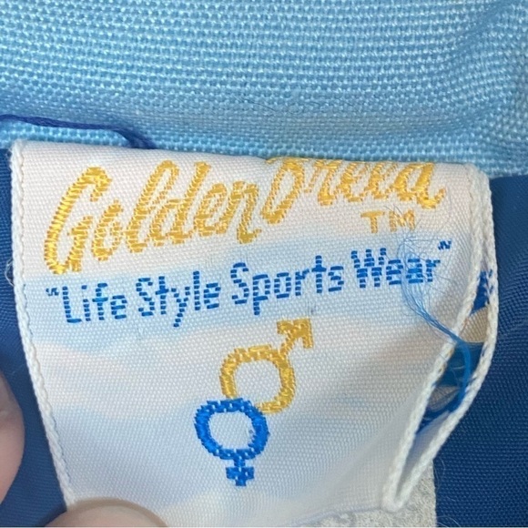 Vintage Golden Breed Surf Wear Vest Jacket Puffer SZ Med Oversized Hang Ten 70s - Picture 7 of 9